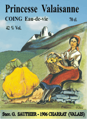Coing eau-de-vie 42 % vol. 70 cl.