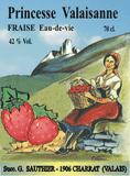 Fraise eau-de-vie 42 % vol. 70 cl.